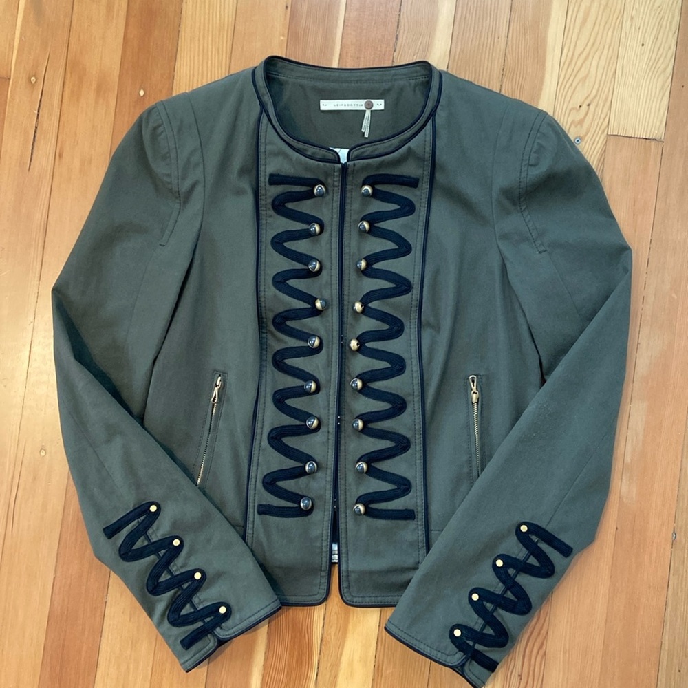 Leifsdottir Jacket, Green, Size 6